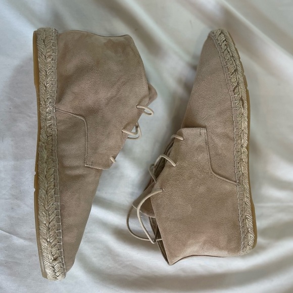 FREDA SALVADOR Suede Harper Lace Up Espadrilles Booties Size 39 NEW - Picture 8 of 16